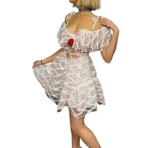 NWT - For Love & Lemons Llaria Mini Dress